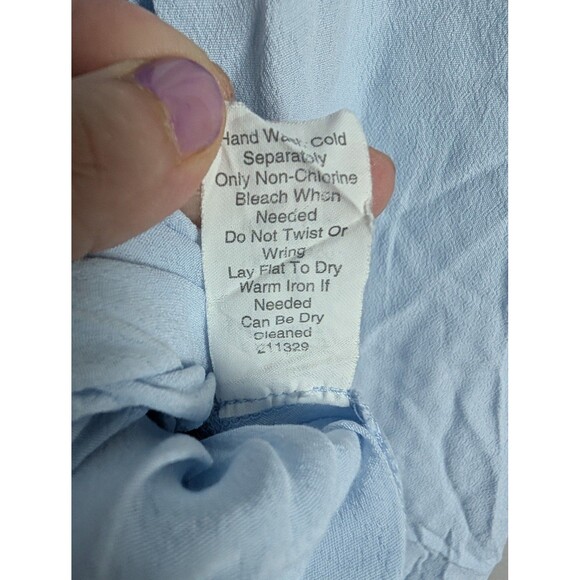 Cabi Dress Womens Small Light Blue Sleeveless V Neck Midi - Picture 6 of 9